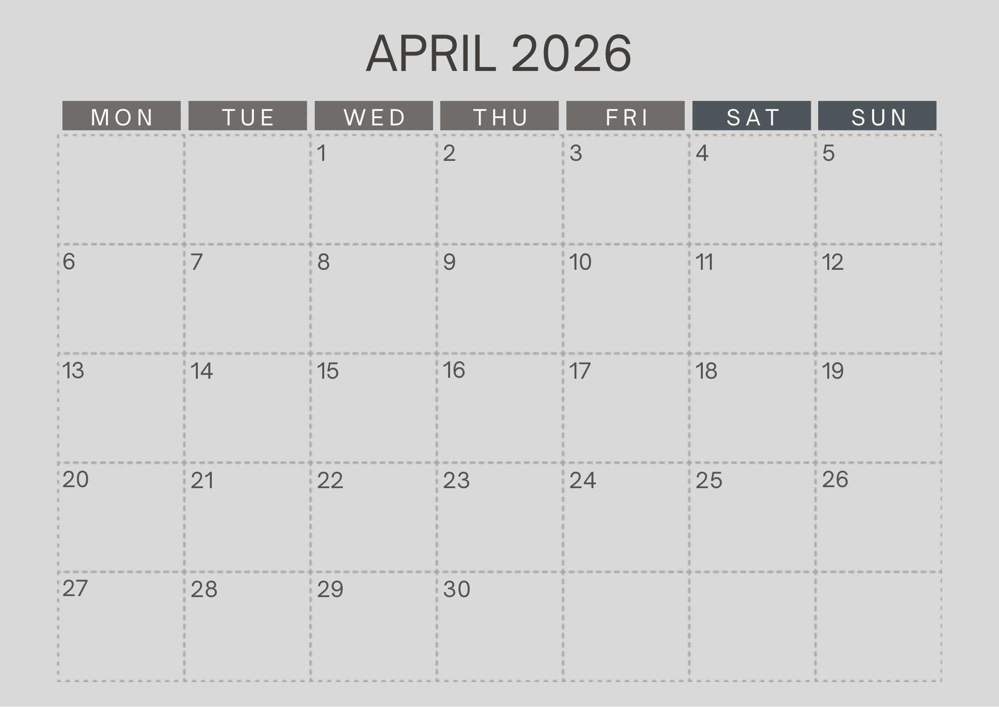 P&S Monthly Tracker - 04